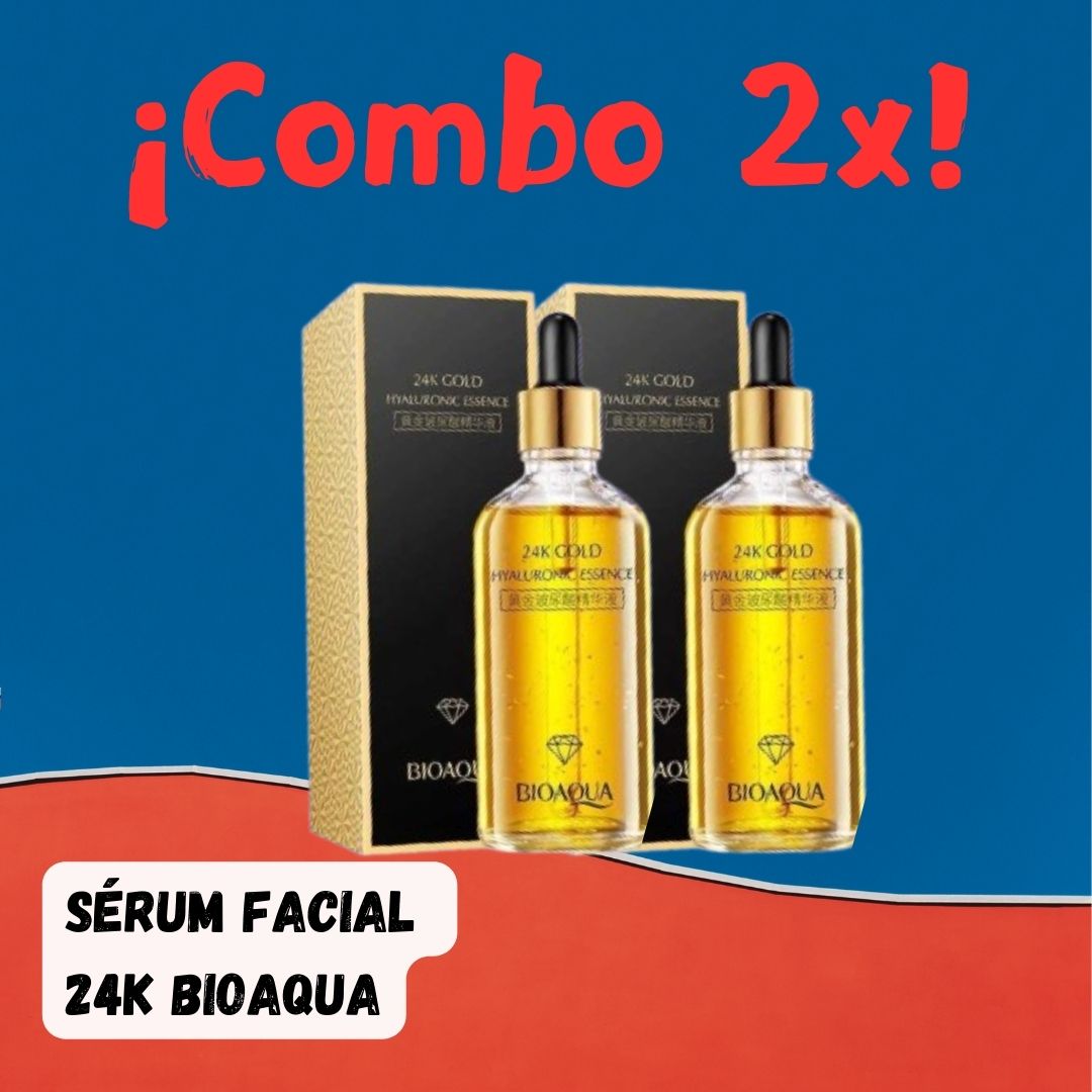 Combo 2x Sérum 24K Gold de Bioaqua - Tiendas La Gran Latina